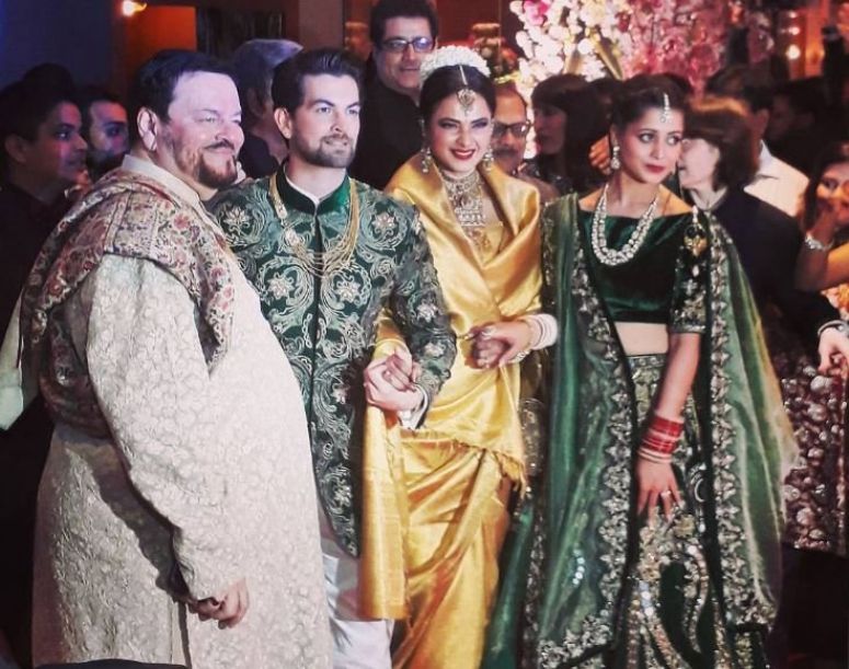 From Salman Khan To Rekha, Neil Nitin Mukesh’s Wedding Reception Was Quite A Starry Affair