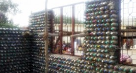 This Brilliant Indian Jugaad Hit Two Birds With One Stone. Itâ€™s A House Made Of Water Bottles