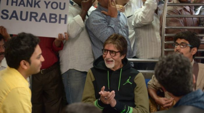 Amitabh Bachchan Takes The Mumbai Local, Sings For Charity & Wins Hearts