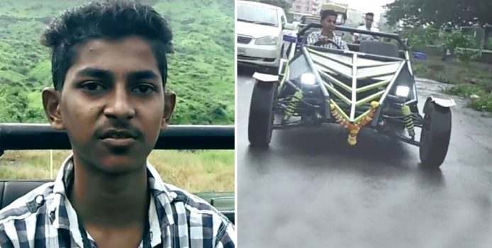 19-Year-Old Mumbaikar Built His Own Car From Scratch By Watching YouTube Videos