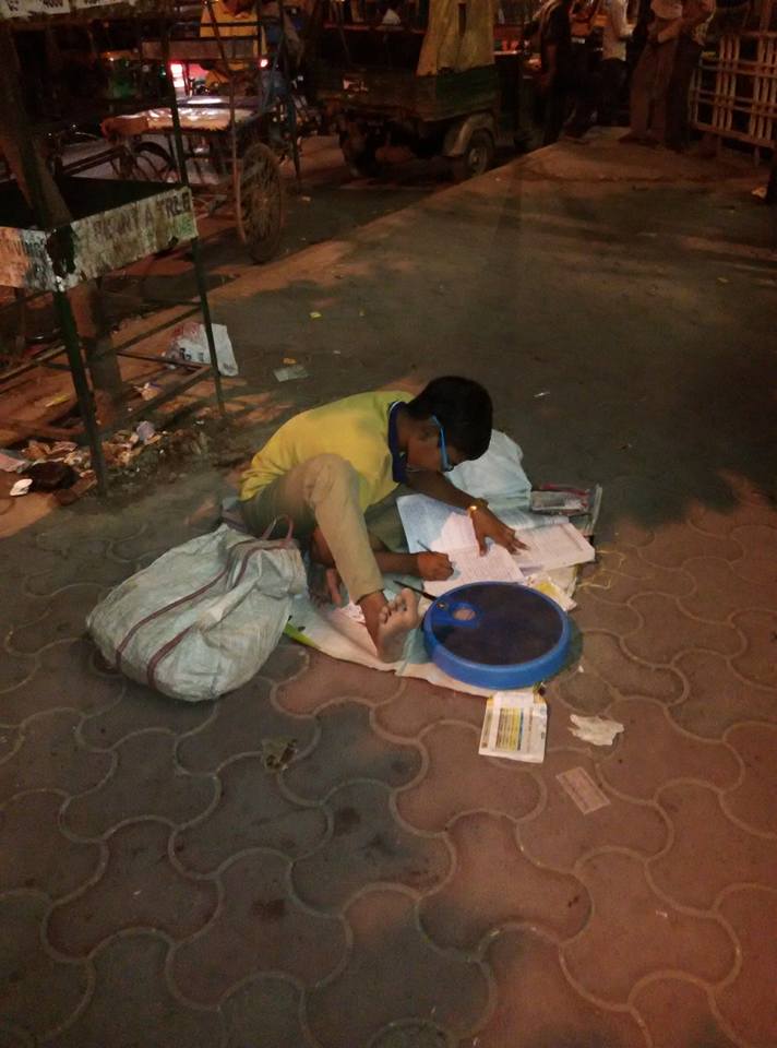 He Studied Under A Streetlight In Noida Until A Simple Social Media Post Changed His Life 