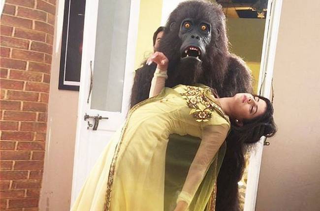 Now A Gorilla Is Falling In Love With A Woman On Indian Television and We Can not Even