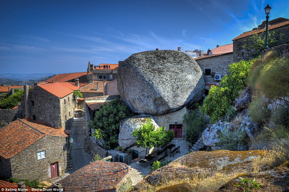 This Stunning Portuguese Village Is Actually Built In And Around Humongous 200-Tonne Rocks