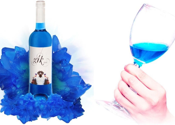 Blue Wine Is Making It is Way To The Market And Wine Lovers Can not Hold On To Their Horses