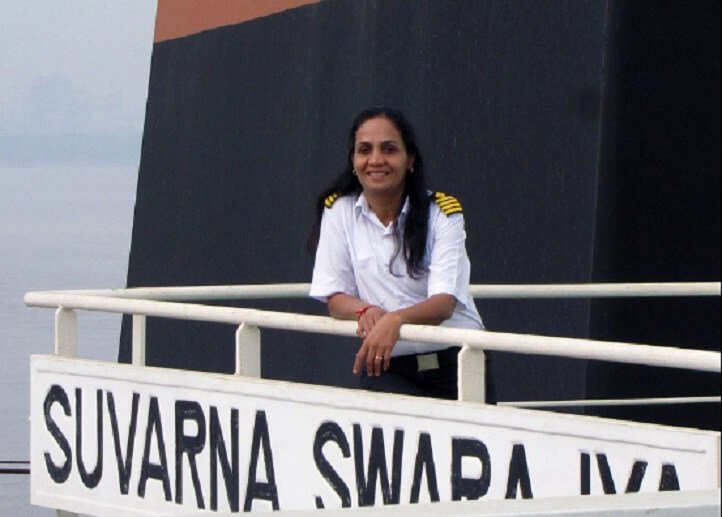 Indian Captain To Be First Woman To Ever Get Award For Exceptional Bravery At Sea