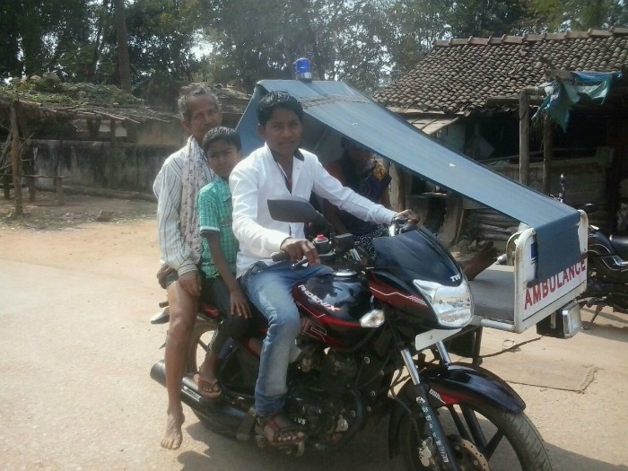 Motorcycles Are The New Ambulances That Are Saving Lives Of Pregnant Women In Chhattisgarh