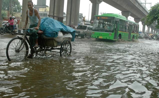 Delhi Lost Over INR 9 Cr Because Of Waterlogged Roads And Crawling Traffic In The Past Two Days