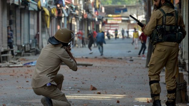 Police Opens Fire On Protesters 2 Killed In Kashmir