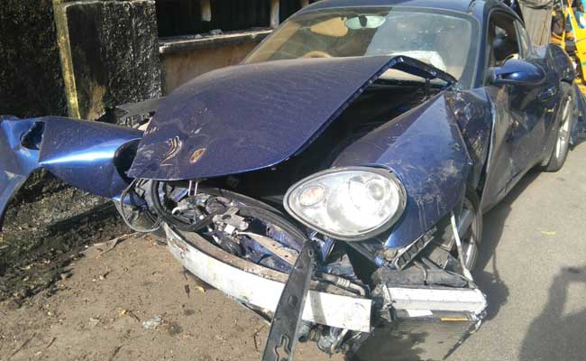 One Killed As Drunk Chennai Student Rams Porsche Into A Dozen Autos