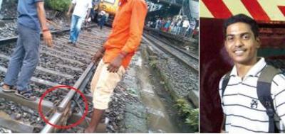 23 YO Spots A 2 Inch Crack In Tracks Near The Kurla Station, Saves Hundreds Of Lives