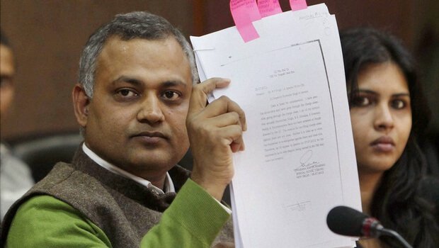 AAP MLA Somnath Bharti Arrested For Allegedly Assaulting Security Staff At AIIMS