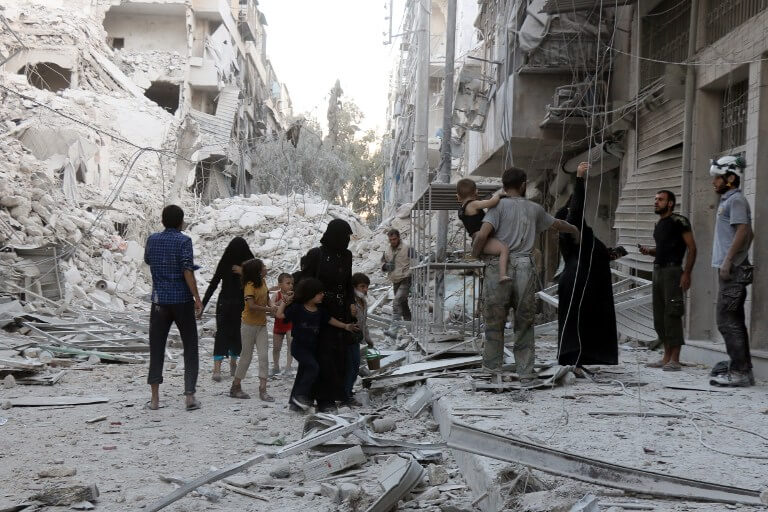 At Least 30 Civilians Killed As Russian and Syrian Forces Bombard Rebel-Held Aleppo