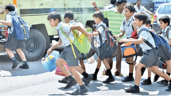 CBSE Asks Schools To Reduce Weight Of Bags To Ensure Good Health Of Kids