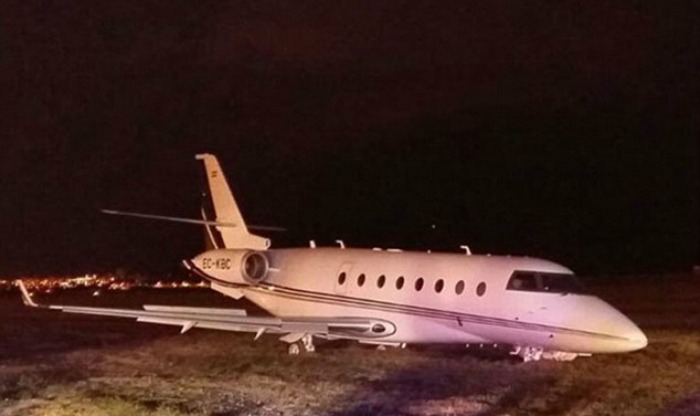 Cristiano Ronaldos Private Jet Crash-Lands In Barcelona After Landing Gear Breaks
