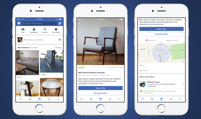 Soon Facebook Will Allow You To Buy and Sell Things Online Using ‘Marketplace’