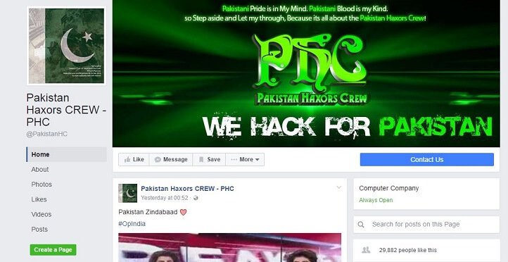 Pak Hackers Claim To Have Attacked 7,000 Indian Websites As Revenge For Surgical Strikes