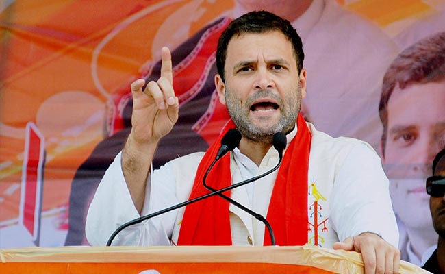 Rahul Gandhi Accuses PM Modi Of Exploiting Sacrifices Of Soldiers