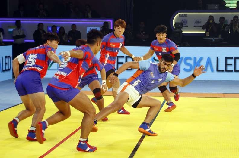 Seven-Time Champions India Start Kabaddi World Cup With Shock Loss To South Korea