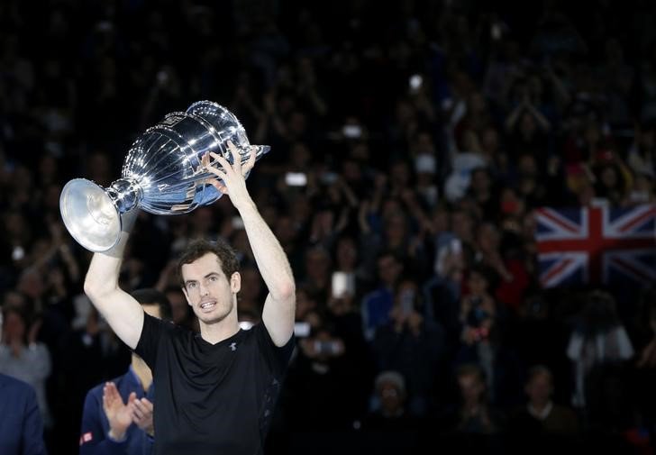 Andy Murray will finish 2016 on top of the world rankings after an imperious 6-3, 6-4 victory over Novak Djokovic