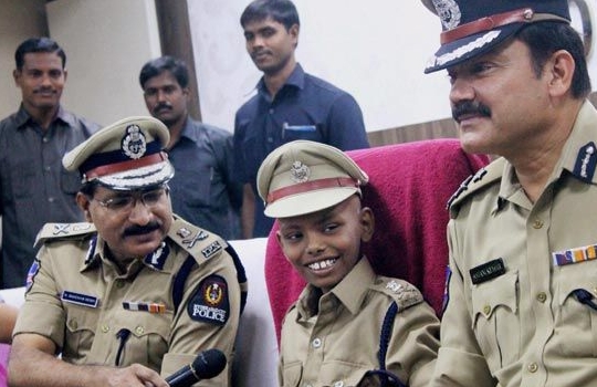 Ten Year Old Boys Dying Wish To Become Police Commissioner Comes True!