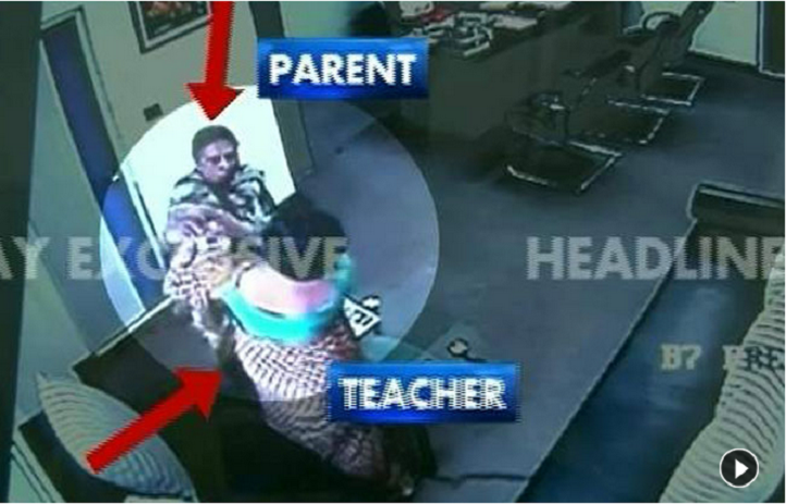 She Beat Up The School Principal For Confiscating A Mobile Phone From Her Child