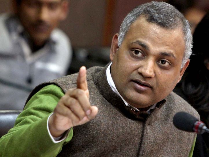 Somnath Bhartiâ€™s Wife Files Complaint Of Domestic Abuse Against Him