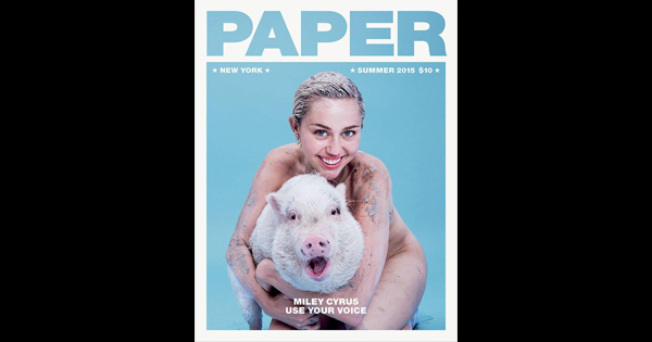Miley Cyrus Shows Some Nude Love To LGBT, Homeless On Paper Magazine Cover