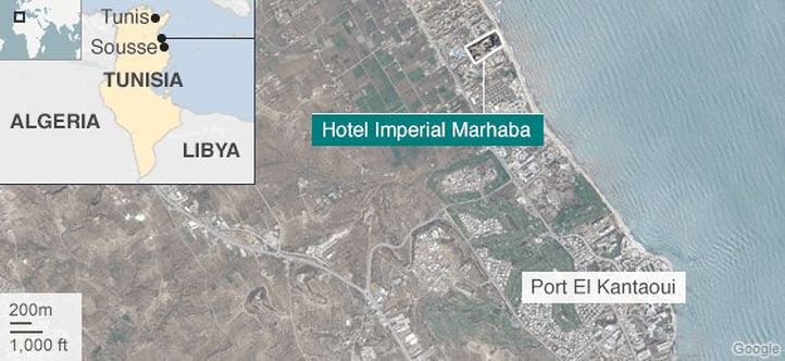 Gunman Opens Fire On Tunisian Beachside Hotel Killing At Least 27 People