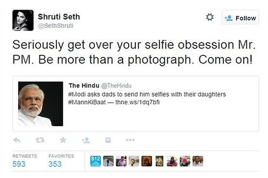 Shruti Seth Responds To Twitter Hate-Speech With Letter To You, Me and Modi