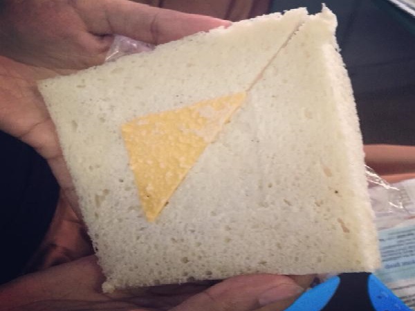 Shatabdi Express Serves The Worldâ€™s Saddest Cheese Sandwich