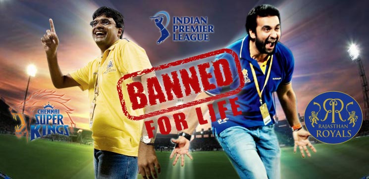 You Wonâ€™t See CSK & Rajasthan Royals Play For The Next 2 Years. Owners Banned For Life.
