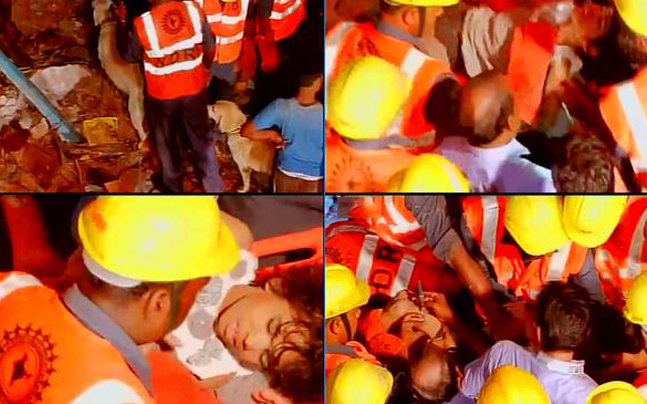 9 persons killed after building collapse, Rescue Operation Going On