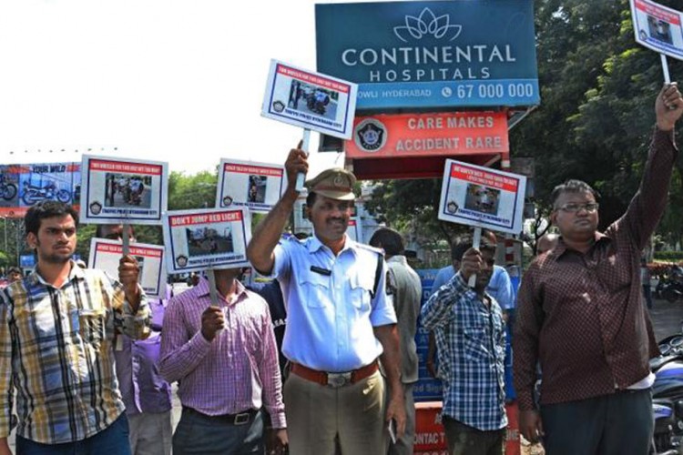 Drinking & Driving In Hyderabad? Be Ready To Hold A Placard For 3 Hrs A Day For 3 Days