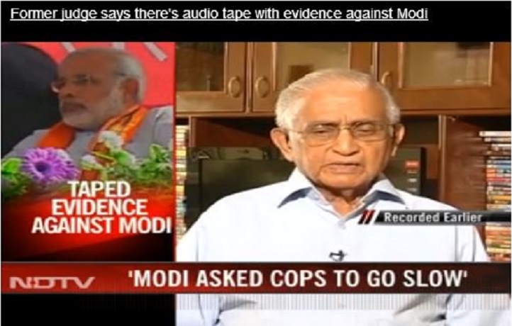 Audio Evidence Against Narendra Modi In Godhra Riots: Former Bombay HC Judge