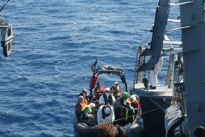 Migrant Boat Capsizes In Mediterranean Sea, 25 Dead, Rescue Operation On