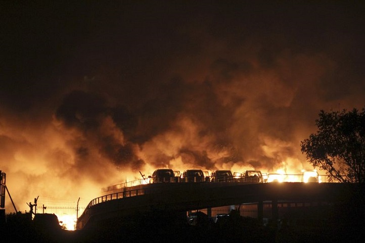 Massive Fireball From Chinaâ€™s Tianjin Explosions Injures Hundreds, Kills 17