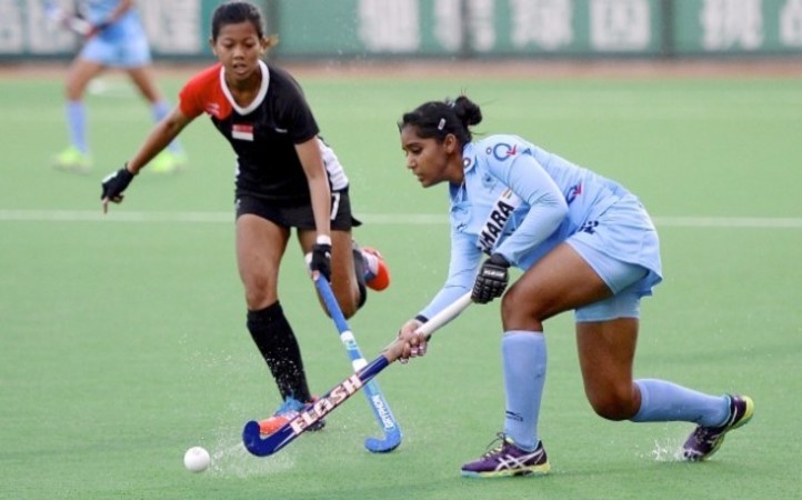 Indian Womenâ€™s Junior Hockey Team Goes Chak De As They Crush Singapore 12-0