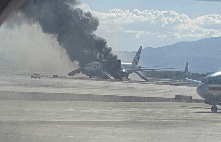 Alert Pilots Abort Takeoff As British Airways Plane Catches Fire In Vegas