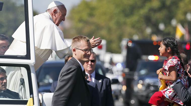 5-Year-Old Girl Got Through Security To Deliver Pope Francis An Immigration Plea