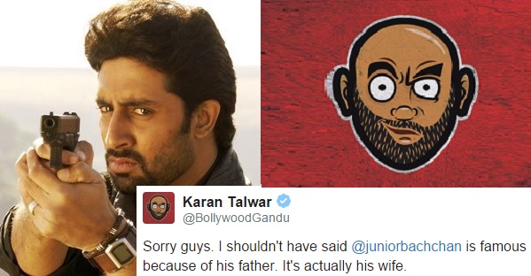 Abhishek Bachchan Was Locked In A Twitter Battle With Bollywood Gandu All Day Long