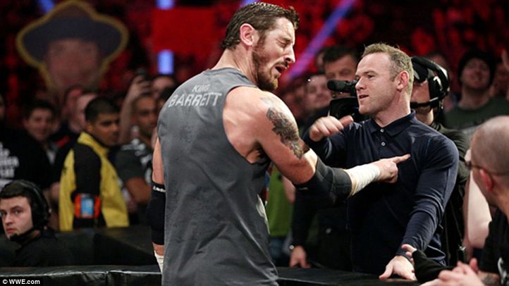 You Donâ€™t Mess With Wazza: Wayne Rooney Slaps WWE Star After Taunts