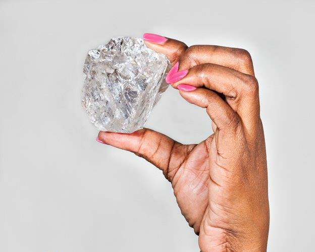 The Worlds Second Largest Diamond Has Been Found In Botswana And Its Huge. Like Really, Really Huge