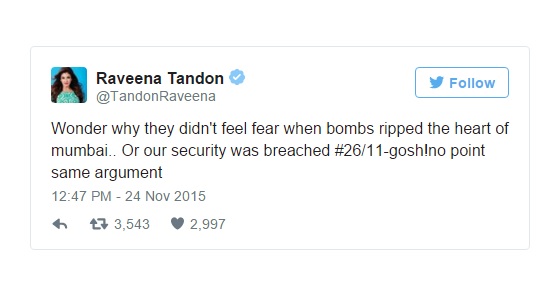 Raveena Tandon Hits Out At Aamir Khan, Tells Him To Cut The Bullshit About Intolerance