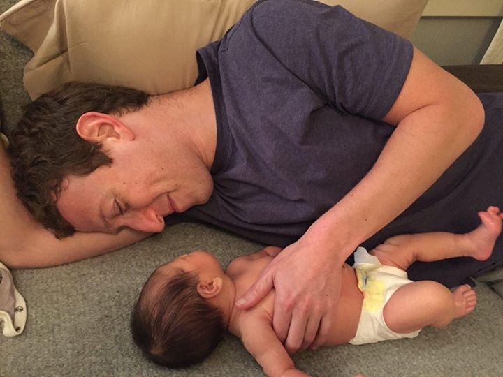 This Picture Of Zuckerberg With His Daughter Max Is Just So Endearing