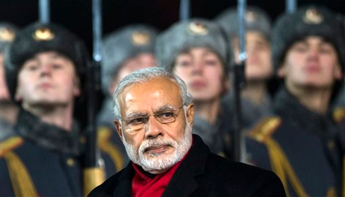 Did PM Narendra Modi insult National Anthem in Russia?