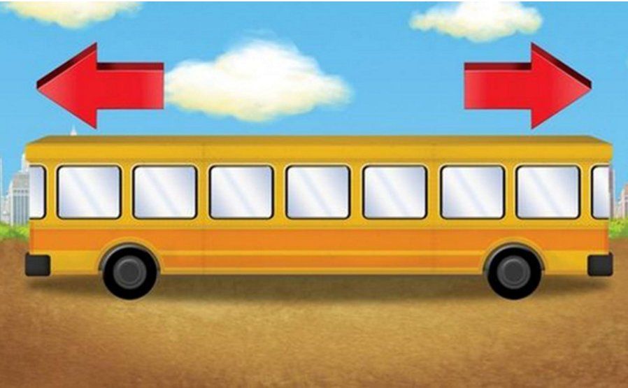 Children Are Nailing This Puzzle But Adults Are Sucking At It. So, Which Way Is This Bus Moving?