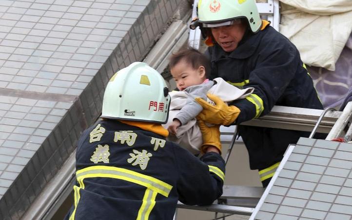 Taiwan Quake: Man Rescued From Rubble 24 Hours Later. More Than 130 Still Trapped