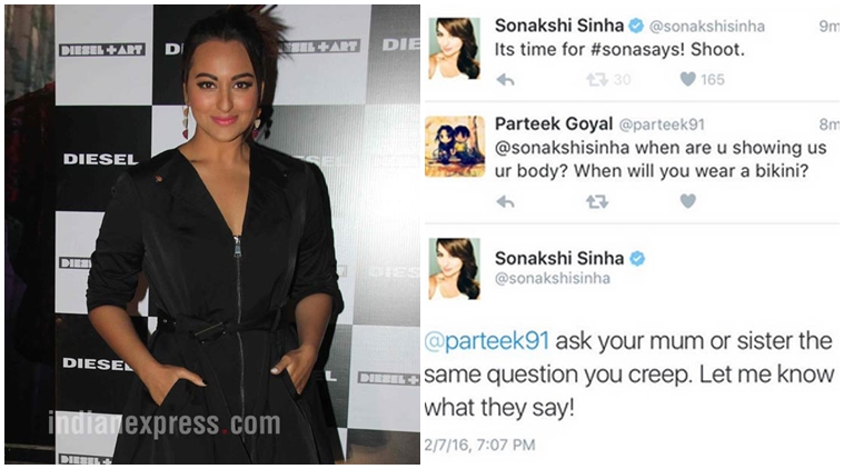 Sonakshi Sinhaâ€™s angry tweet after a fan asks her when will you show your curves - See more at: http://indianexpress.com/article/entertainment/bollywood/sonakshi-sinhas-angry-tweet-after-a-fan-asks-her-when-will-you-show-your-curves/#sthash.KTuEfWa2.dpuf