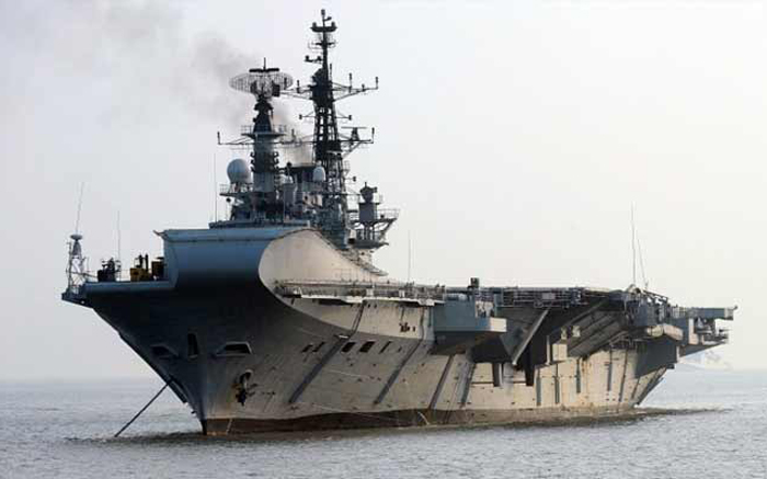 Navys Mighty Aircraft Carrier INS Viraat Set To Retire, Sets Sail On Its Final Voyage!