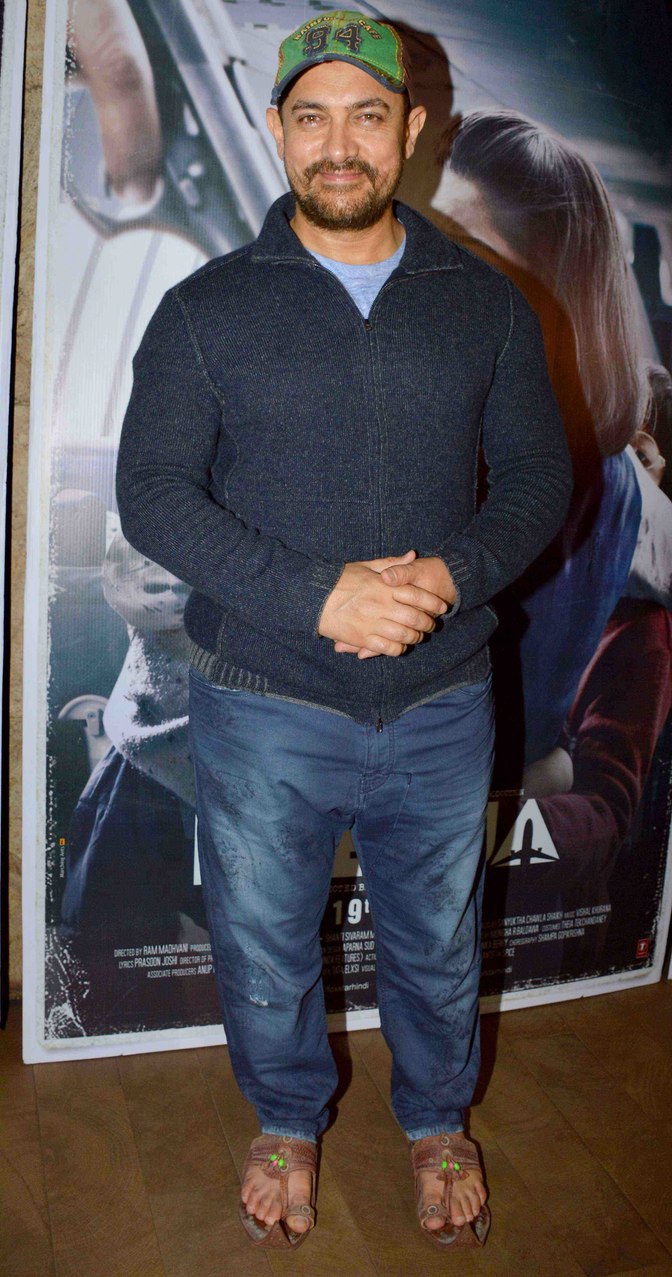 Men In Grey: Aamir, Sachin, Hrithik at â€˜Neerjaâ€™ Screening